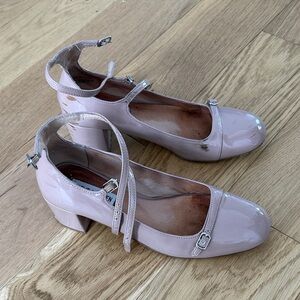 Steve Madden Blush Patent Leather Mary Jane Pumps